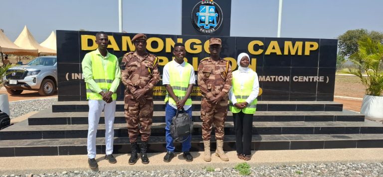 S/R. GYG and Ghana Prisons Partner for a Green Park at Damongo Camp Prison.
